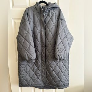 Lightweight winter puffer coat